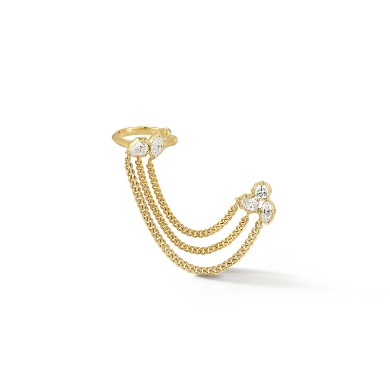 https://www.simonsjewelers.com/upload/product/18k Yellow Gold Posey Cuff Chain Earring (Right Ear)