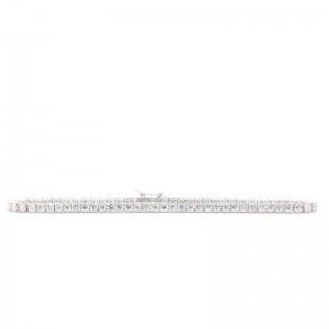 3.00ctw White Gold Diamond Tennis Bracelet