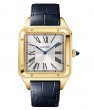 Cartier Santos-Dumont Watch, Extra Large Model, Hand-Wound Mechanical Movement, 18k Yellow Gold , Leather