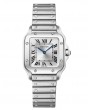 Santos de Cartier Watch, Small Model, Quartz Movement, Steel, Interchangeable Bracelets