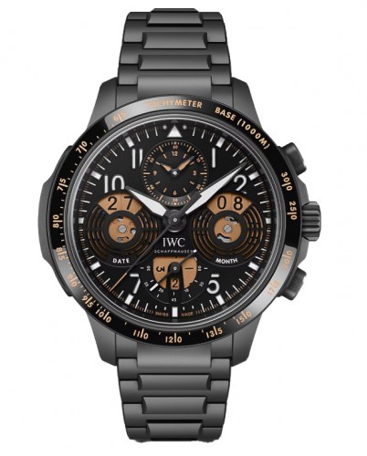 IWC Pilots Watch Performance Chronograph Perpetual Calendar Digital Date-Month