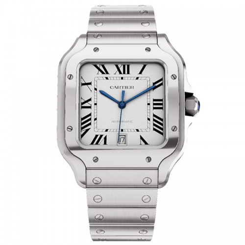 Pre-Owned Cartier Santos Watch, Large Model