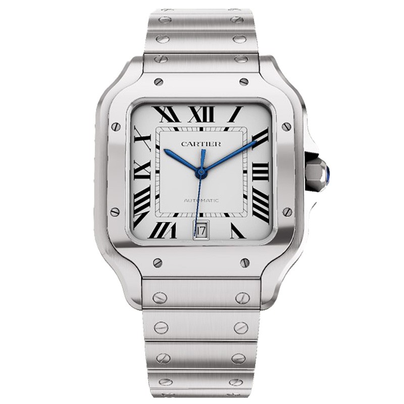 Pre-Owned Cartier Santos Watch, Large Model