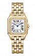 Panth&egravere de Cartier, Medium Model, Quartz Movement, Yellow Gold & Diamonds