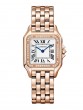 Panth&egravere de Cartier, Medium Model, Quartz Movement, Rose Gold & Diamonds