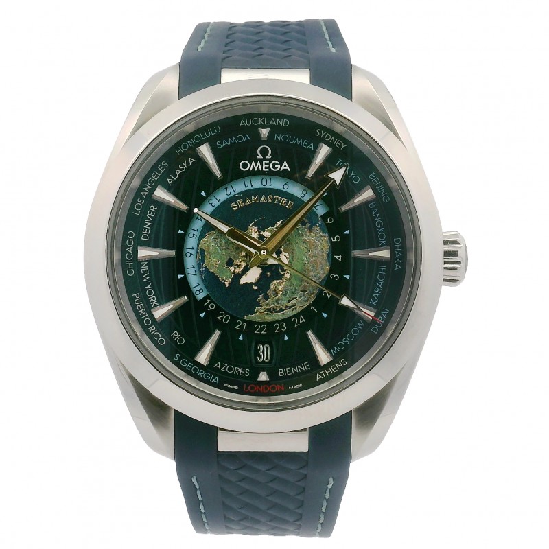 Pre-Owned Omega SeaMaster Aqua-Terra Worldtimer