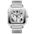 Cartier Santos de Cartier Chronograph Watch, Large Model, Automatic Movement, Steel