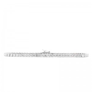 4.00ctw White Gold Diamond Tennis Bracelet