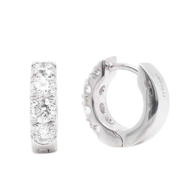 https://www.simonsjewelers.com/upload/product/1.36ctw White Gold Huggie Earrings