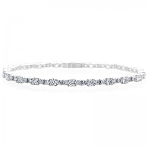 White Gold Diamond Bracelet