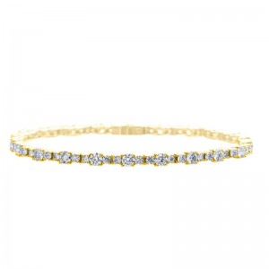 Yellow Gold Diamond Bracelet