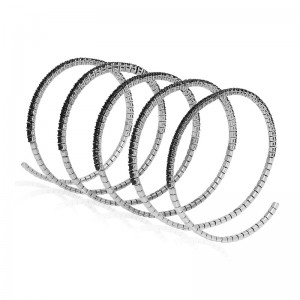 Rahaminov Diamond Coil Bracelet