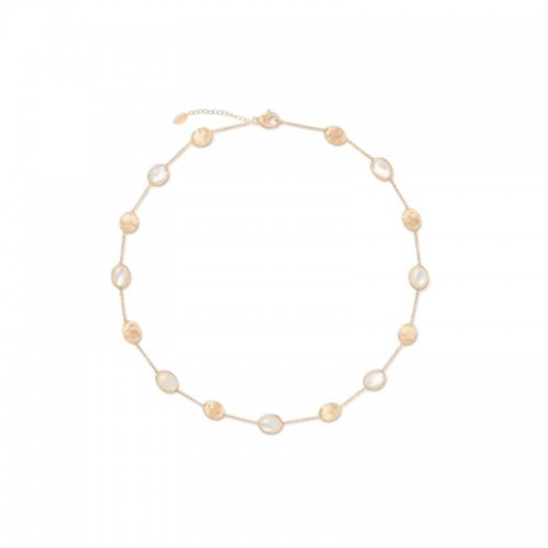 Marco Bicego Siviglia Collection Yellow Gold Mother of Pearl Bracelet