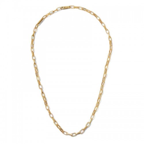 Marco Bicego Uomo Collection Yellow Coiled Open Chain Link Necklace