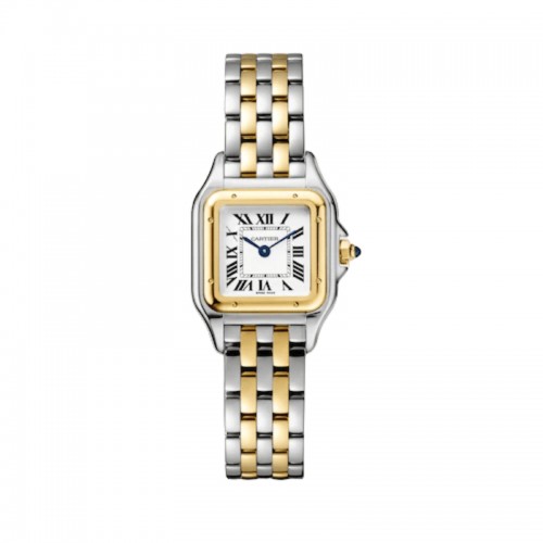 CRWGTA0091 - Tank Louis Cartier watch - Large model, hand-wound mechanical  movement, yellow gold, leather - Cartier