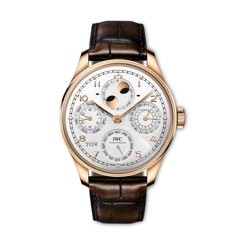 Portugieser Perpetual Calendar 44 gold white dial