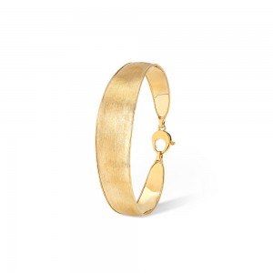 Marco Bicego Lunaria Collection Yellow Gold Medium Width Bangle