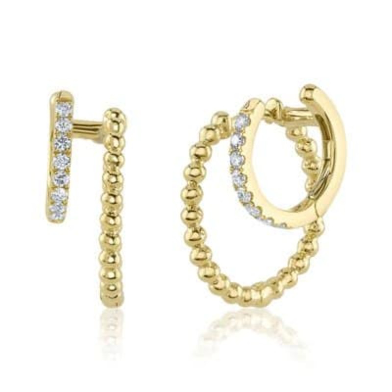 https://www.simonsjewelers.com/upload/product/Yellow Gold Double Huggie Hoop Earring