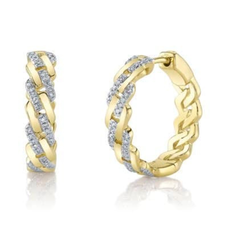 https://www.simonsjewelers.com/upload/product/Yellow Gold Diamond Small Link Hoop Earrings