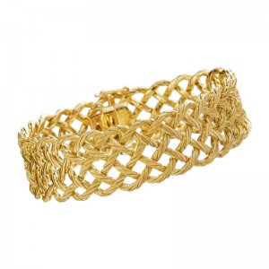 Buccellati Crepe De Chine  Yellow Gold 6-Row Bracelet