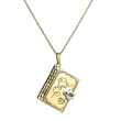 Roberto Coin 18k Yellow Gold "Love Book" Pendant Necklace
