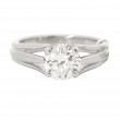 Platinum 1.04 Carat Diamond Engagement Ring