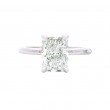 Platinum 2.01 Carat Diamond Solitaire Engagement Ring