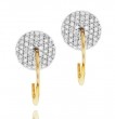 Phillips House 14K Yellow  Gold Wire Hoop Earrings