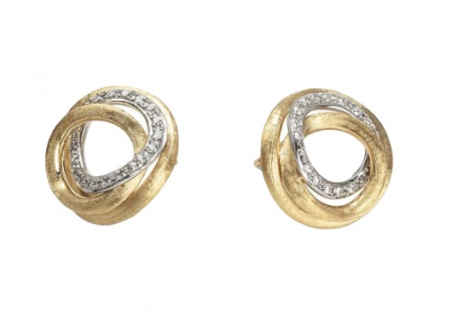 Marco Bicego 18k Yellow & White Gold Jaipur Link Collection Earrings