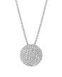 Phillips House 14k White Gold & Diamond Infinity Necklace