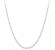 18k White Gold Serena Diamond Station Necklace