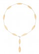 Marco Bicego 18k Yellow & White Gold Lunaria Twist Collection Necklace