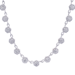 Rahaminov 18k White Gold & Diamond "Elizabeth" Necklace