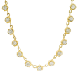 Rahaminov 18k Yellow Gold  & Diamond "Elizabeth" Necklace