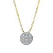 Phillips House 14k Yellow Gold & Diamond Mini Infinity Necklace