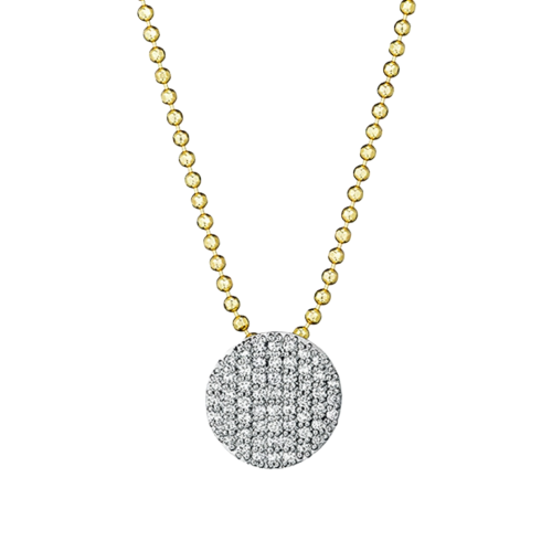 Phillips House 14k Yellow Gold & Diamond Mini Infinity Necklace