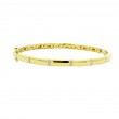 14k Yellow Gold Diamond Bangle