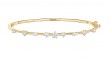 Kwiat 18k Yellow Gold "Star Set" Starry Night Bangle