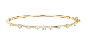 Kwiat 18k Yellow Gold "Star Set" Starry Night Bangle