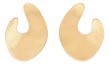 Marco Bicego 18k Yellow Gold Lunaria Collection Large Flat Hoop Earrings