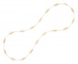 Marco Bicego 18k Yellow Gold Lunaria Twist Collection Necklace.