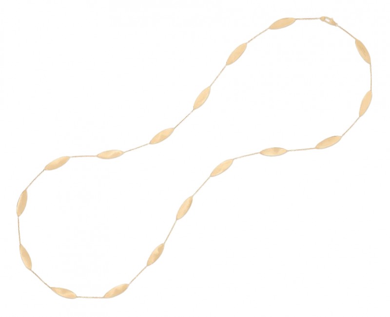 Marco Bicego 18k Yellow Gold Lunaria Twist Collection Necklace.