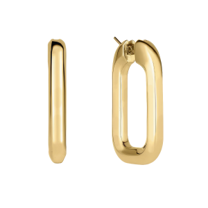 Roberto Coin 18k Yellow Gold Square Hoop Earrings