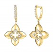 Roberto Coin 18k Yellow Gold & Diamond Venetian Princess Earrings