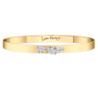 Phillips House 18k Yellow Gold & Diamond "Love Always" Bangle