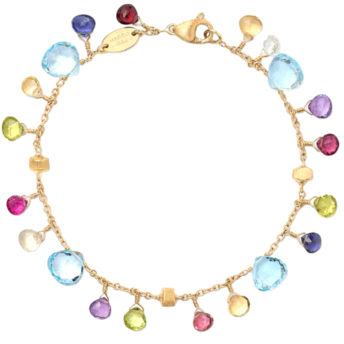 Marco Bicego 18k Yellow Gold & Mixed Gemstone Jaipur Collection Bracelet