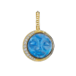 Penny Preville 18k Yellow Gold Man on the Moon Charm