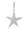 Penny Preville 18k White Gold Pave Star Clip-On Charm