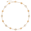 Marco Bicego 18k Yellow Gold & Mother of Pearl Siviglia Collection Necklace