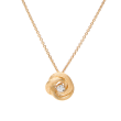 Marco Bicego 18k Yellow Gold & Diamond Jaipur Link Collection Flower Pendant